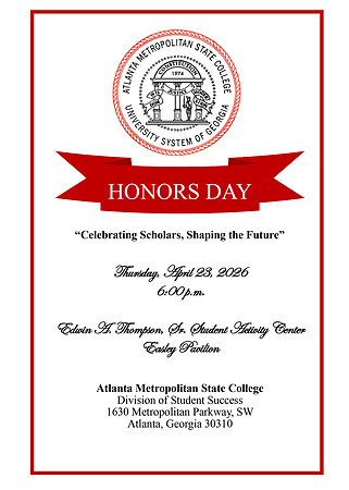 Honors Day Program 2026